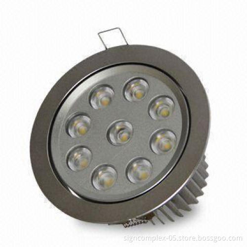 LED Downlight with 16W Power and 100 to 240V AC Working Voltages, No UV/IR Radiation
